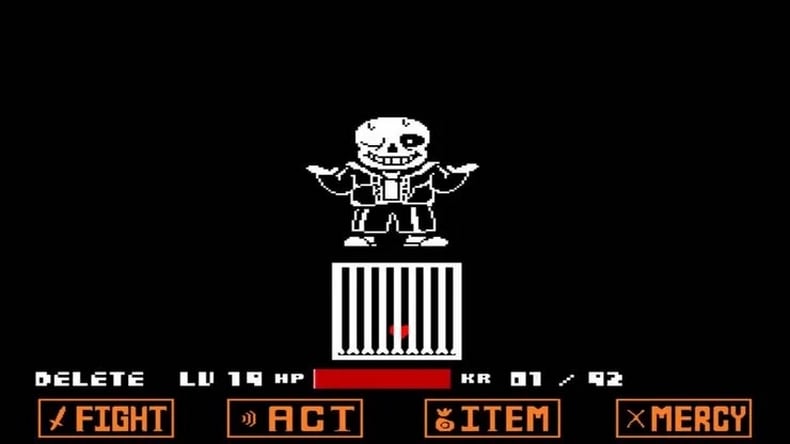 Chết để bắt đầu (trong Undertale)
