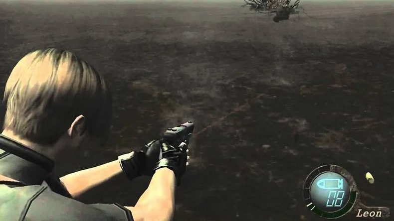 Bắn cá trong hồ chi cho chết (trong Resident Evil 4)