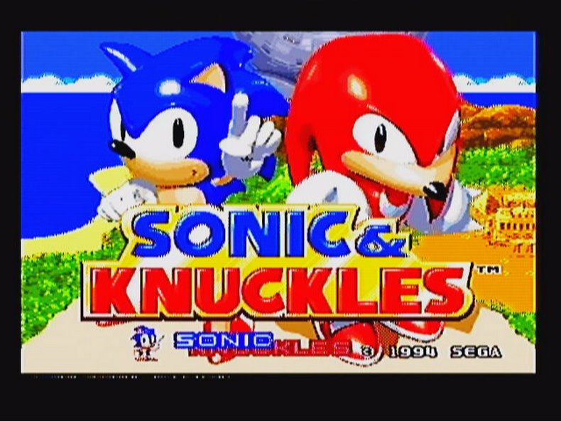 Thứ ba là Sonic 3 & Knuckles
