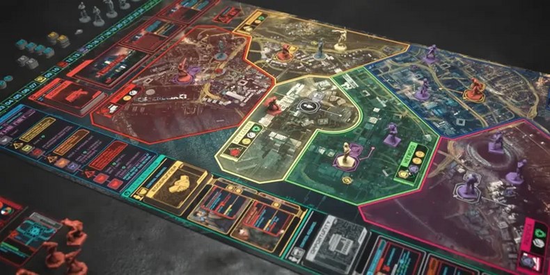 Gangs of Night City đang được phát hành bởi CMON Games