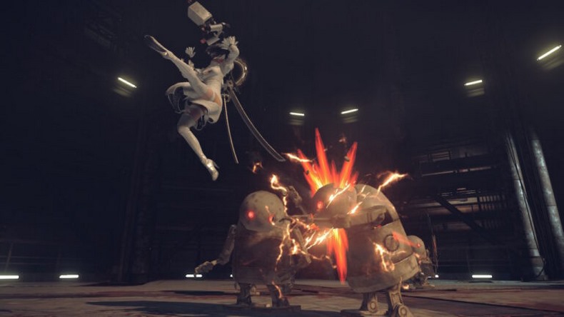 Một số hình ảnh chiến đấu hấp dẫn trong Nier: Automata
