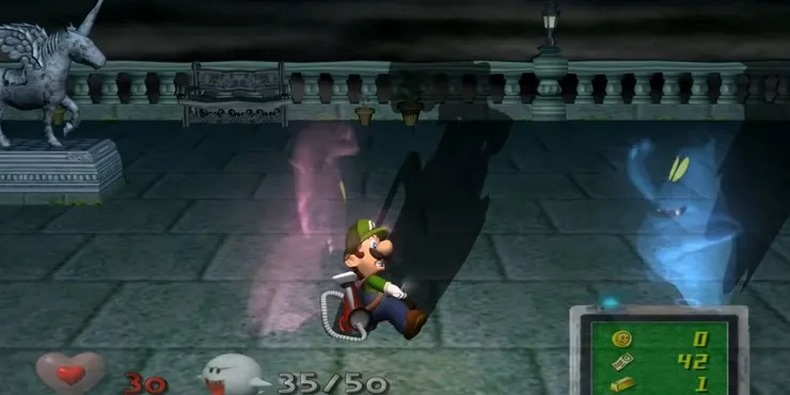 Con tim run rẩy của Luigi - Luigi’s Mansion