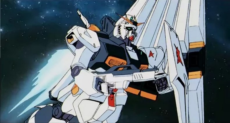 RX-93 ν Gundam trong Mobile Suit Gundam: Char's Counterattack