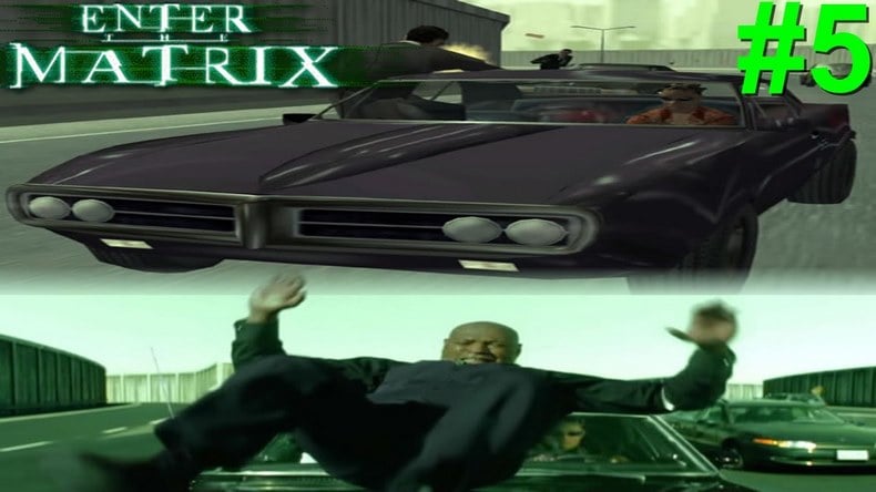 Những chiếc xe biết chiến đấu trong Enter The Matrix