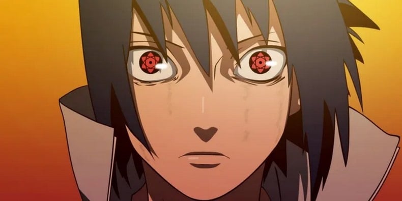 Sasuke đánh thức Mangekyo Sharingan trong Naruto