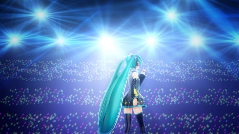 Giọng hát bay bổng của Hatsune Miku là yếu tố thứ ba