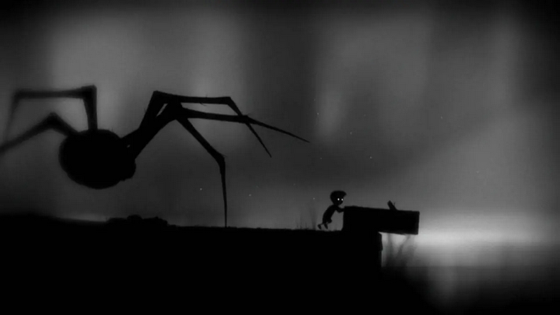 Hay hội chứng sợ nhện Arachnophobia đã được đẩy lên một tầm cao mới trong trò chơi Limbo.