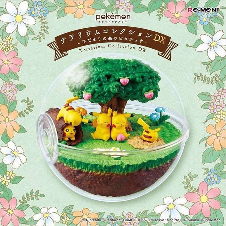 POKEMON TERRARIUM COLLECTION DX - PIKACHU IN THE SUNNY FOREST