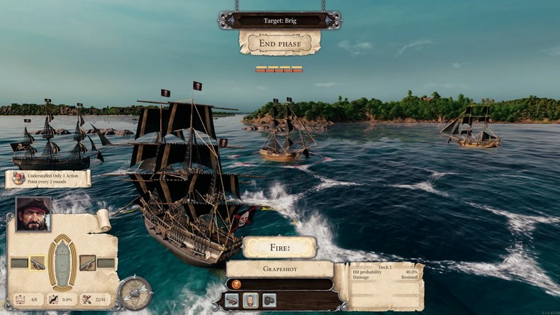 Tortuga: A Pirate's Tale mang tới các trận hải chiến theo lượt chiến thuật