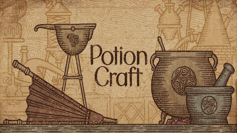 Trò chơi mang tên Potion Craft, từ Nhà phát hành tinyBuild