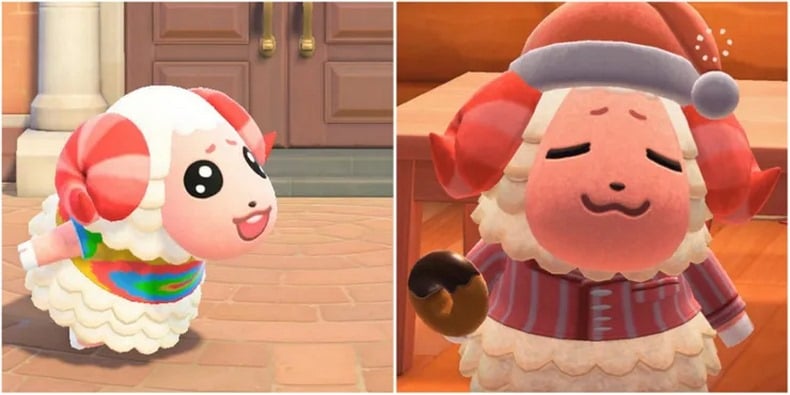 Sporty Sheep trong Animal Crossing