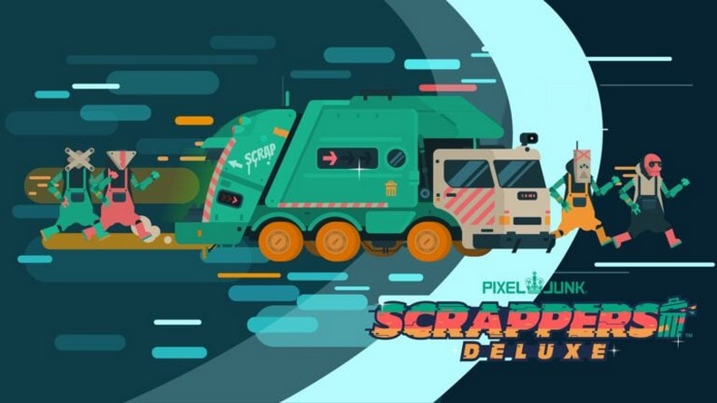 PixelJunk Scrappers Deluxe, tựa game dọn dẹp đường phố