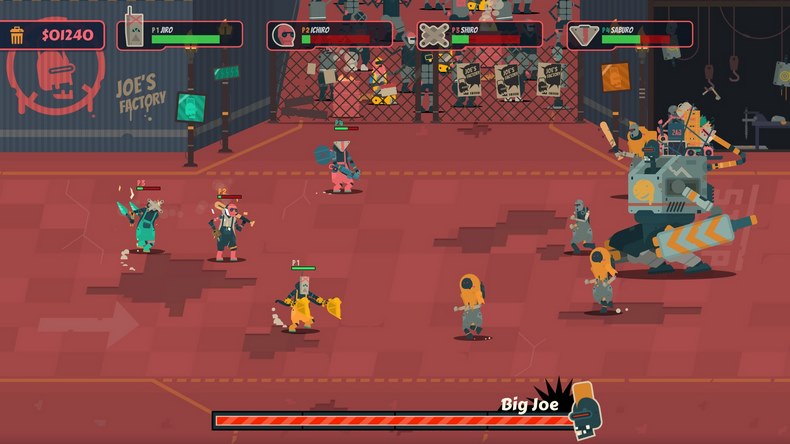 PixelJunk Scrappers Deluxe chủ yếu là dọn dẹp đường phố của Junktown