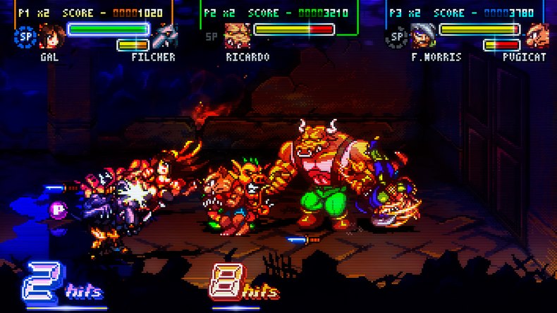 Fight'N Rage đã thành công trong việc tạo dựng tình tiết câu chuyện