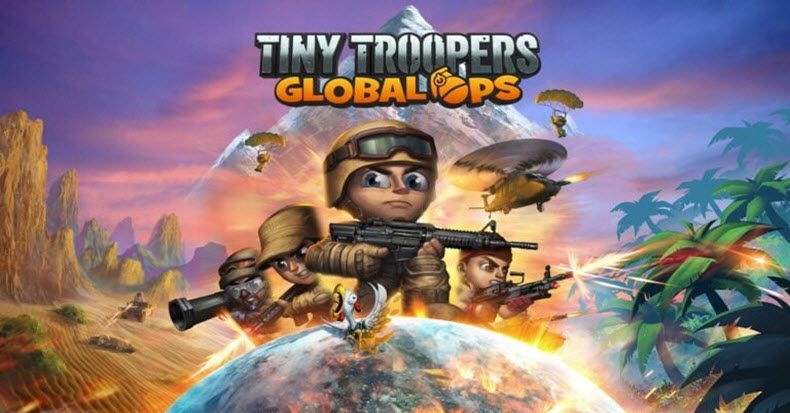 Anh em chú ý: sắp có game bắn súng arcade bùng cháy tên Tiny Troopers: Global Ops