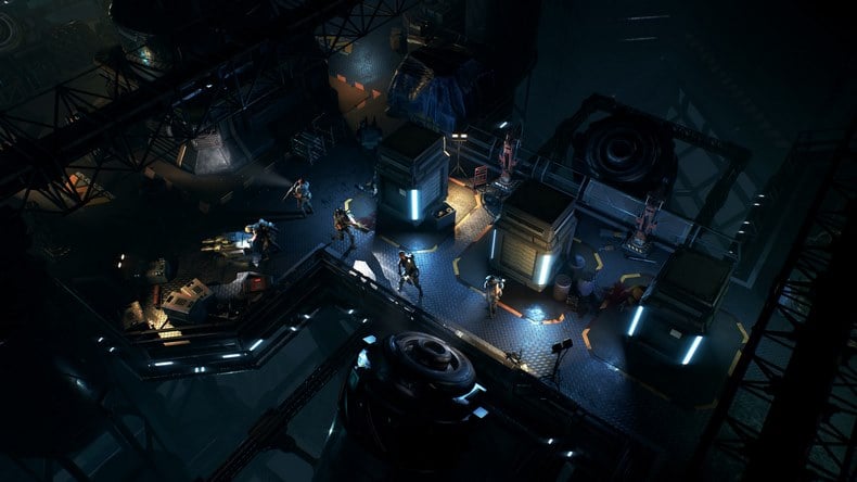 Aliens: Dark Descent cho phép người chơi tự tùy chỉnh đội hình