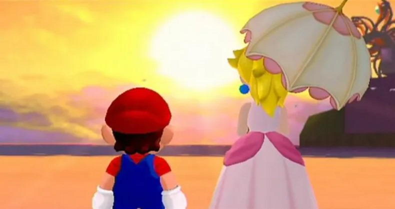 Có thể Mario đang toàn tâm toàn lực với Peach đó
