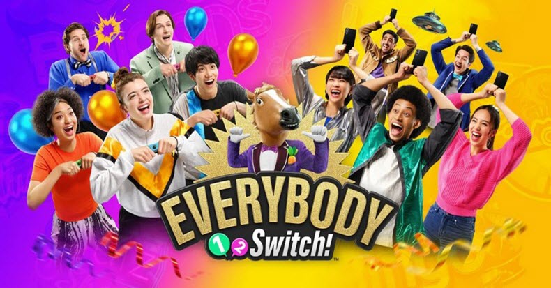 Everybody 1-2-Switch!, game vận động kết nối bạn bè, vui như mở tiệc