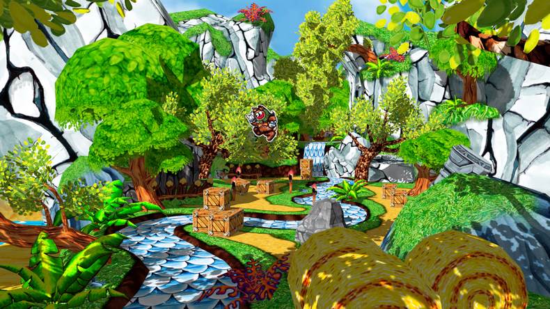 Ruffy and the Riverside là tựa game phiêu lưu hành động thế giới mở