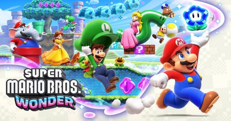 Super Mario Bros. Wonder, đi cảnh 2D Mario mới, bùng nổ vạn bất ngờ