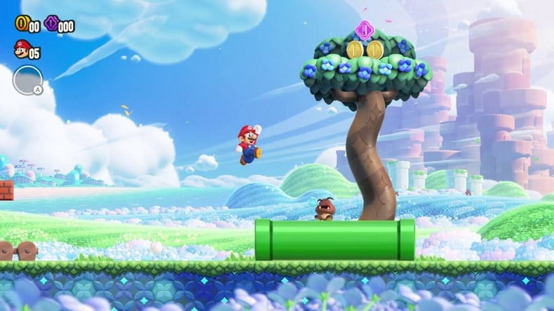 Super Mario Bros. Wonder gồm: Mario, Luigi, Toad, Princess Peach, Princess Daisy và Yoshi