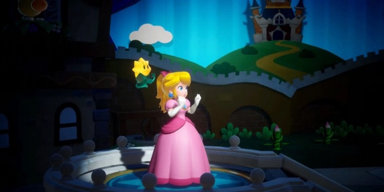 nhân vật chính có thể điều khiển là Princess Peach