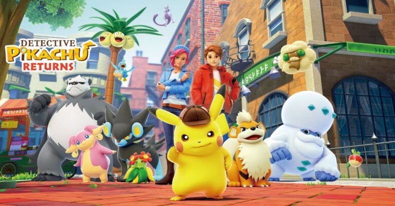 Detective Pikachu Returns, Pikachu phá án, game đầy bước ngoặt bất ngờ