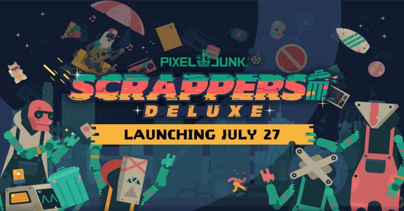 Tóm tắt các chức năng chính trong PixelJunk Scrappers Deluxe