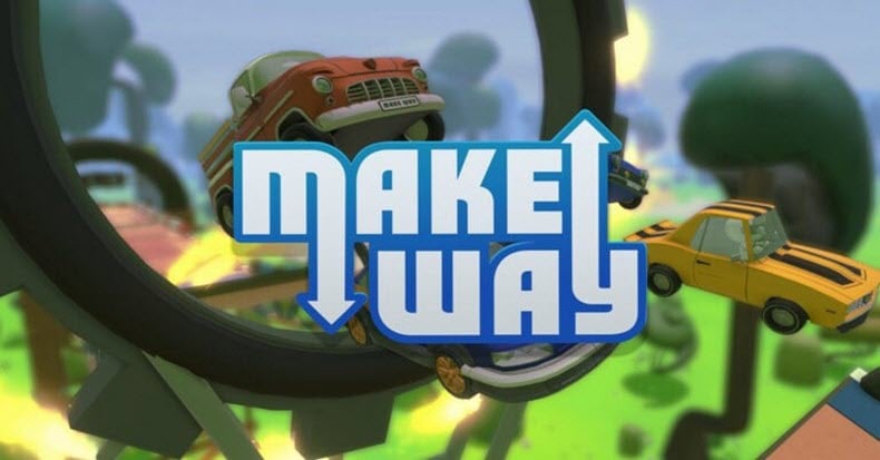 Make Way, game đua xe cho ghép thêm các đoạn đường đua