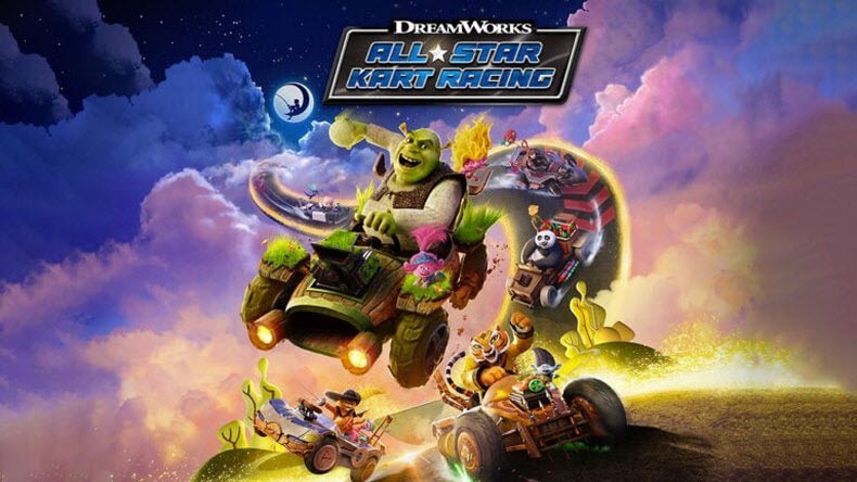 DreamWorks All-Star Kart Racing, đua xe Kart cực