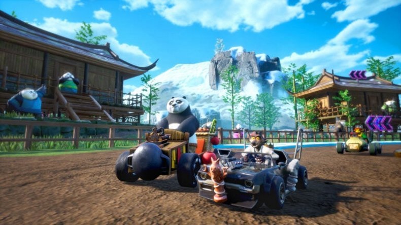Trong DreamWorks All-Star Kart Racing, mấy cô cậu Trolls này đóng vai trò hỗ trợ bạn trong các cuộc đua
