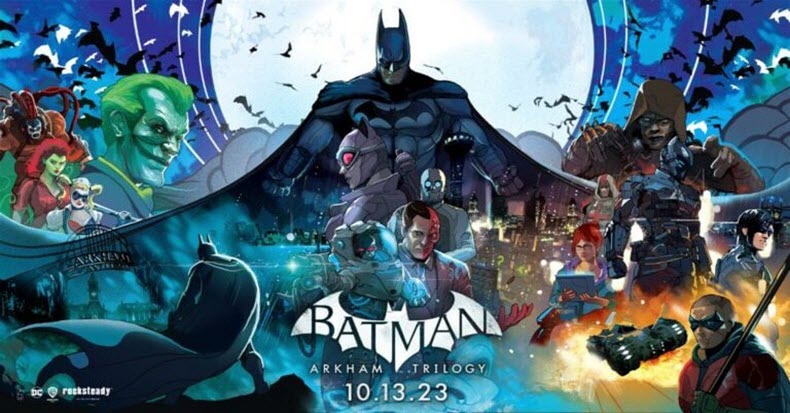 Bộ ba huyền thoại Batman: Arkham Trilogy đến với người chơi Switch vào tháng 10 này