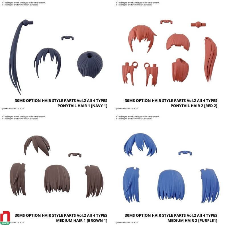 30MS OPTION HAIR STYLE PARTS Vol.2 full