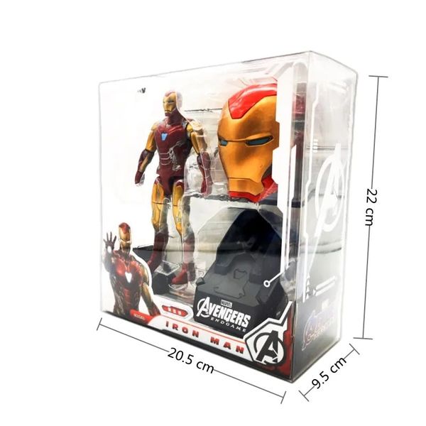 Mô hình đồ chơi siêu anh hùng Avenger Iron Man Người sắt đẹp mắt chất lượng tốt giá rẻ Marvel mua trang trí trưng bày góc học tập bàn làm việc phòng khách phòng ngủ không gian sống