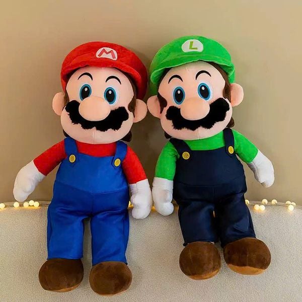 Gấu bông Super Mario Bros lớn 43cm thiết kế độc đáo và đáng yêu, là món quà lý tưởng cho dịp đặc biệt
