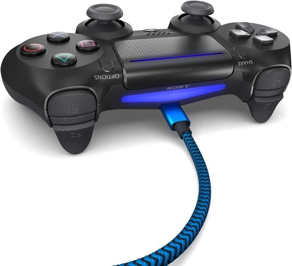 Cáp sạc tay cầm PS4 Dual Shock 4 Micro USB bán tại nShop có chất lượng tốt và độ bền cao