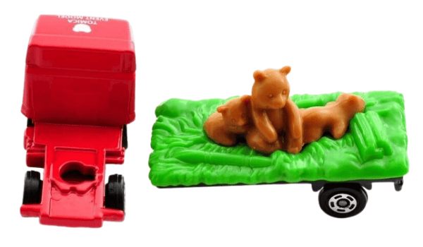 Xe mô hình đẹp mắt làm quà tặng chất lượng tốt có giao hàng toàn quốc Tomica Event Model No. 24 Hino Profia Tomica Zoo Animal Transporter Brown Bear Parent and Cubs