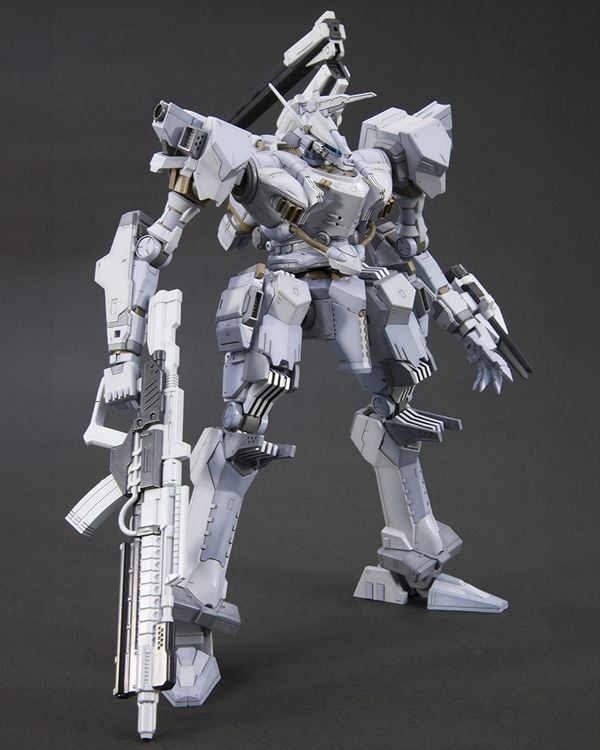Mô hình lắp ráp Aspina White Glint Armored Core 4 Ver Variable Infinity Kotobukiya VI066X với thiết kế quân sự độc đáo