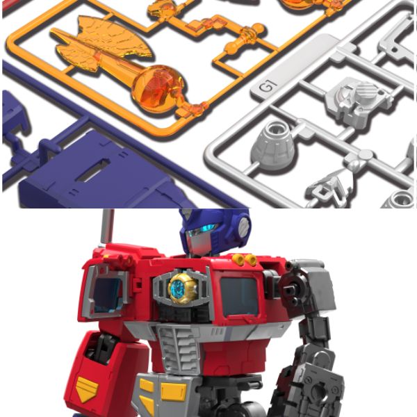 Transformers Model Kit AE01 - G1 Optimus Prime 18cm Luminous Eyes Blokees 71156 mô hình lắp ráp đẹp mắt, hoàn hảo để bổ sung vào bộ sưu tập của bạn