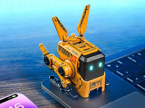Củ sạc nhanh GravaStar Alpha65 GAN 65W War Damaged Yellow chính hãng chất lượng tốt sạc siêu nhanh nhỏ gọn