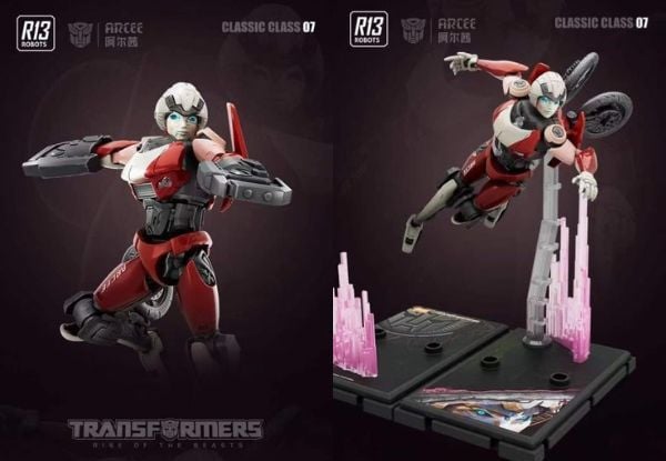 Mô hình lắp ráp Transformers Model Kit Classic Class 07 Arcee 10.5cm Luminous Eyes & Chest Blokees 71152 đẹp mắt trang trí góc học tập bàn làm việc phòng khách phòng ngủ