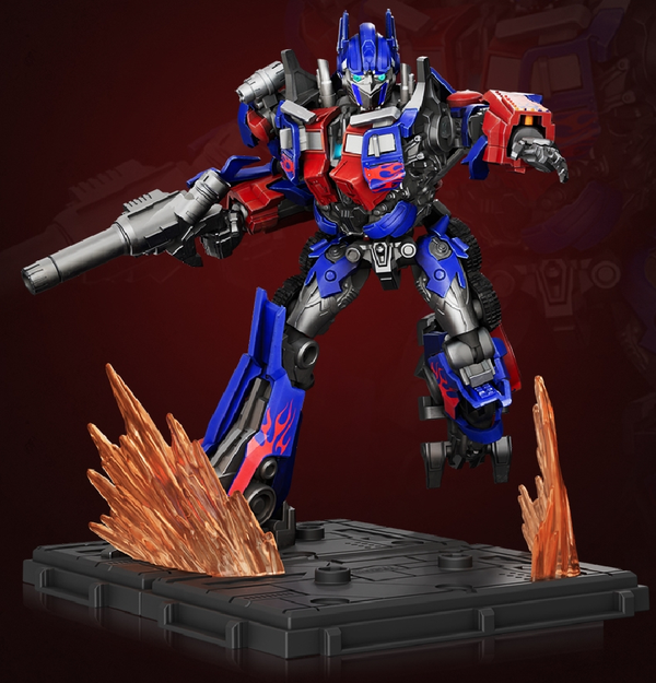 review Transformers Classic Class 09 Movie 1 Optimus Prime Model Kit Blokees 71157 mô hình chính hãng chi tiết chân thực đẹp mắt trưng bày cực ngầu