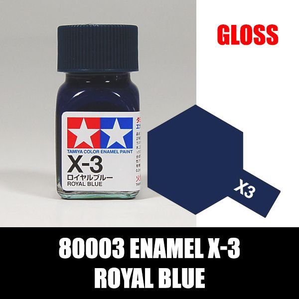 sơn tamiya Enamel X-3 Royal Blue 80003 chất lượng cao