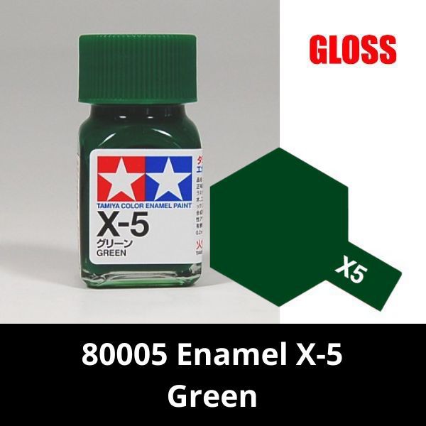 80005 Enamel X-5 Green - Sơn mô hình Tamiya