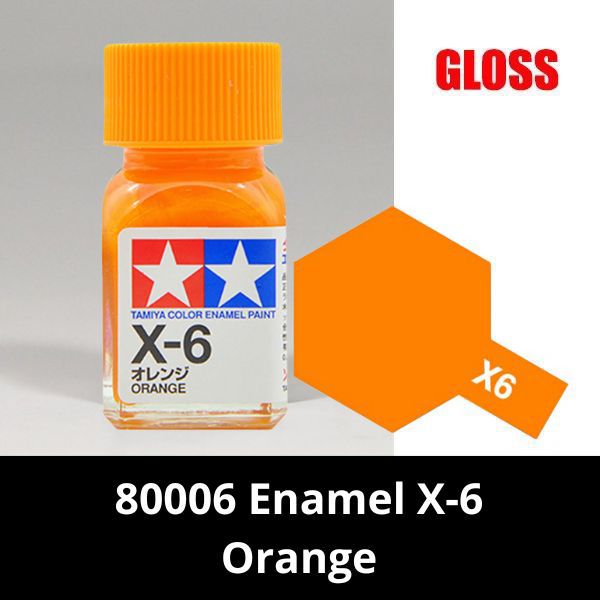 80006 Enamel X-6 Orange - Sơn mô hình Tamiya
