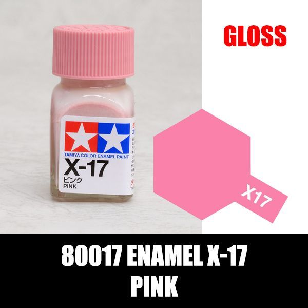 sơn tamiya Enamel X-17 Pink 80017 chất lượng cao