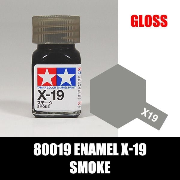 sơn tamiya Enamel X-19 Smoke 80019 chất lượng cao