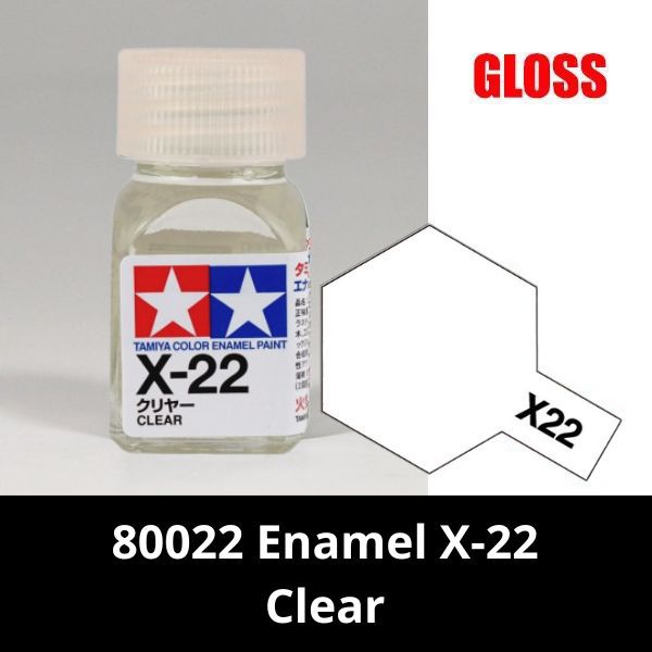 80022 Enamel X-22 Clear - Sơn mô hình Tamiya