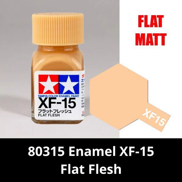 80315 Enamel XF-15 Flat Flesh - Sơn mô hình Tamiya