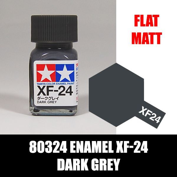 sơn tamiya Enamel XF-24 Dark Grey 80324 chất lượng cao